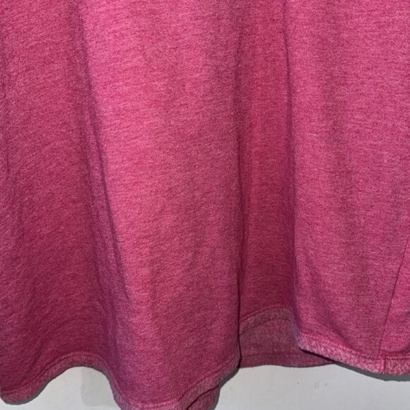 Hanes Womens Pink Hooded Sweatshirt L - Picture 7 of 10